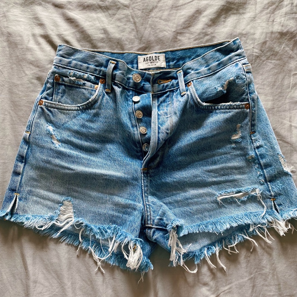 Agolde Jean Shorts Size 25